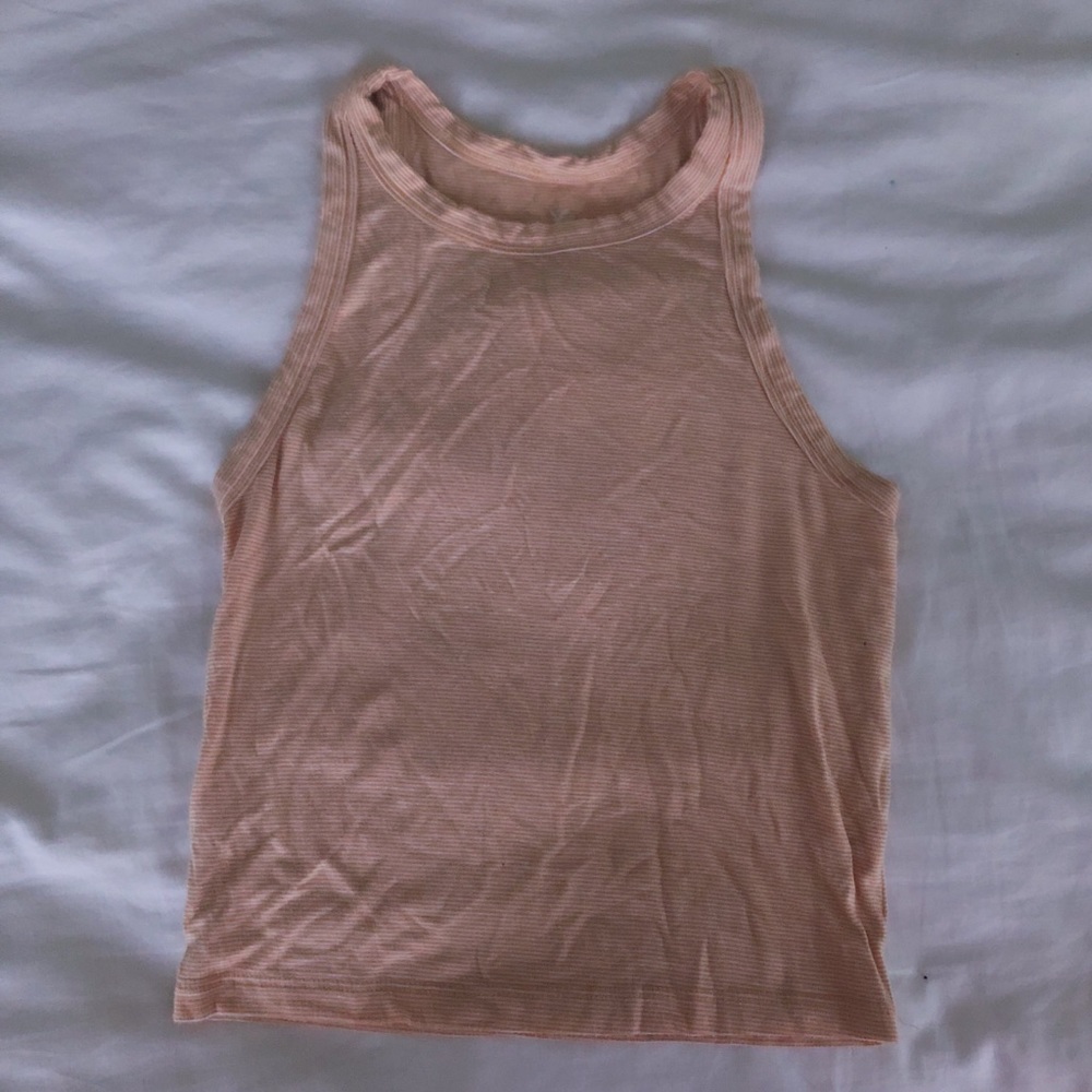American eagle soft and sexy yellow tank top